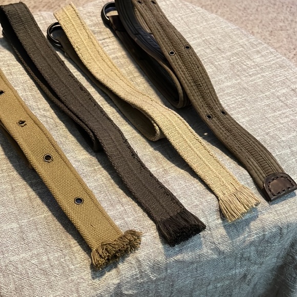 4 belts, size 30, great shape, minimal use - Picture 2 of 6